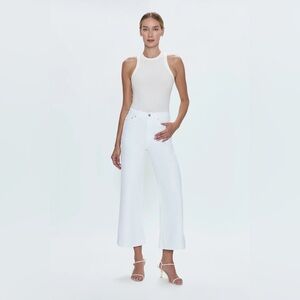 Lana Crop jeans in White